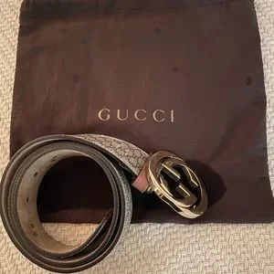 Gucci | Accessories | Gucci Belt Size Small Gray And Brown  display picture 1